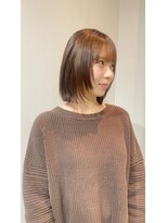 シア 新越谷店(SHEER)&nbsp;ボブ顔まわりレイヤー