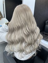 ラピス 新宿(Lapis)&nbsp;ホワイトミルクティー/ハイトーン/シールエクステ/髪質改善