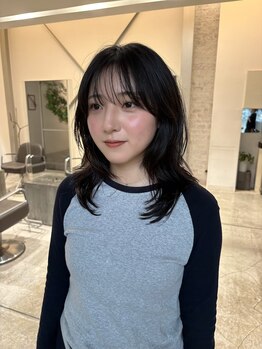 ワイビー グリーン リル(y.be green rel)の写真/【今福鶴見/蒲生】《チューニングストレート》まっすぐなりすぎず自然なボリュームでおしゃれな雰囲気に♪