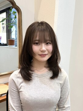 コレット 大宮(collet) ミディアムレイヤー 縮毛矯正