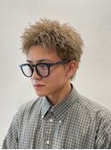 スパイキーショート/ミルクティーベージュ