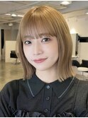 結べるボブ切りっぱなしボブレイヤーボブ