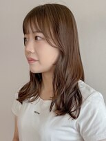マッシュ チャヤマチ(MASHU chayamachi)&nbsp;柔らか透明感カラー/ブリーチなし/オリーブブラウン/大阪梅田