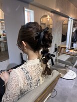 サーディースリーエーカーズヘアスタジオ(33Acers Hair Studio)&nbsp;あみおろしポニー