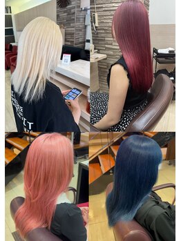 アロ 調布店(ARO)の写真/【髪質改善】最新のアメイジアカラーはトリートメントしながらカラーをすることで髪がサラサラつやつやに♪