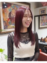 グッドフェローズ キタホリエ(GoodFellas kitahorie)&nbsp;透明感引き立つレイヤーハイトーンカラーブリーチデザインカラー