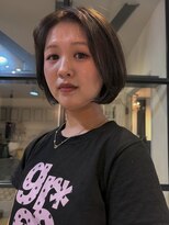 イコール ヘアー(equal hair)&nbsp;ミニボブ×透明感カラー