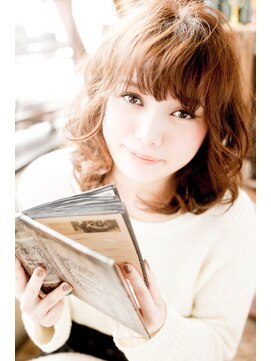 オハナ(ohana) 【ohana/表参道】小顔を強調するひし形シルエットのミディ