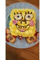 グロウズーム(grow zoom.)&nbsp;細かい作業や絵が好きです。スポンジ・ボブのケーキです。