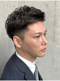 アップバング×スーツ　[20代30代40代50代][恵比寿]