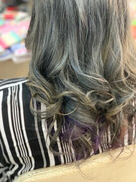 ピア ヘアーズ PIAA hair's ブルーアッシュカラー