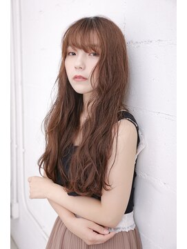 バッテリー ヘアアンドメイク 御幣島店(Battery hair&make) ナチュラルベージュカラー