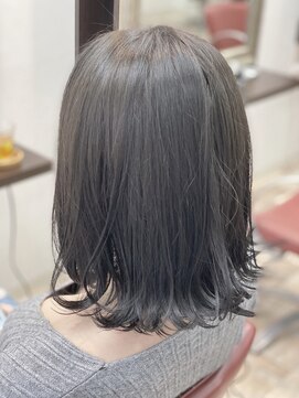 ヘアーサロン イルア 北越谷(hair salon I'LUNA) ブルージュボブ