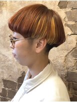 マギーヘア(magiy hair)&nbsp;マッシュポイントカラー［magiyhair 西部笑］