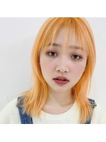 クク(QUQU)&nbsp;セミディー×ペールオレンジ