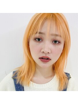 クク(QUQU) セミディー×ペールオレンジ