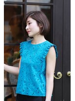 ヘアドゥ 稲毛店(hair do)&nbsp;ハイライト+クラシカルボブ