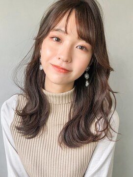 キリ 表参道(kyli) ボブルフ大人かわいいピンクベージュ薄めバングくびれモテ髪