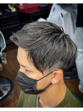 ミッチェル(MiCCHEL) ツーブロック金メッシュ