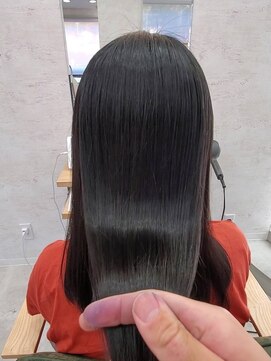 オールバイオー(Owl by oOo) サラ髪　髪質改善ストレート