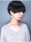 【morio池袋】20代30代大人可愛い刈り上げ女子マッシュショート