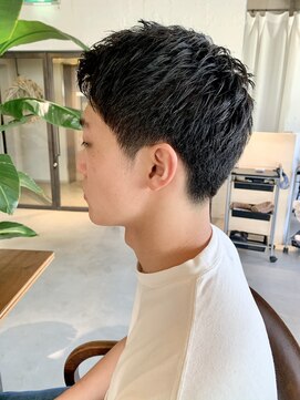 パーク(PARK) ビジネスナチュラルツーブロックソフトモヒカン