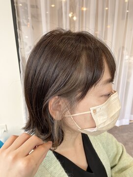 クレイル(CREYLE) ボブ×インナーカラー