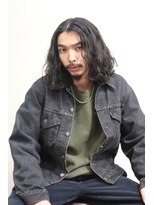 ブークル(boucle)&nbsp;縦落ちメンズロングパーマ！