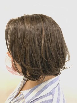 ヘアブランコブランコ 横浜(hair blanco_blanco) ボブルフ/艶ボルドー/こなれハイトーン/プレミアムカラー[横浜]