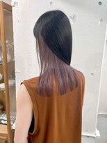 リッカ(RICCA)&nbsp;コントラストが◎ピンクパープルのインナーカラー