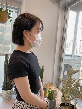 アンドチル 渋谷(AND CHILL) コンパクトミニボブ/カジュアルスタイル【AND CHILL渋谷】