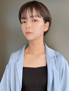 ラウンジ モリオ イケブクロ(Lounge MORIO Ikebukuro) 【morio池袋】Vバング耳掛けショートボブ♪