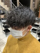 美容室エクストラアーツジャパン(X ARTS JAPAN) 細かめ波巻きパーマ