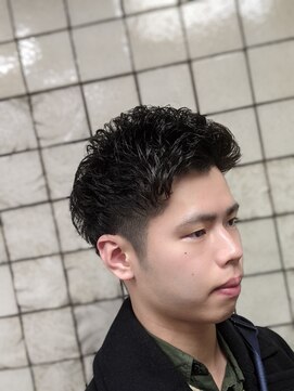 ヒロギンザ 銀座一丁目店(HIRO GINZA) 前上げアップバンクヘアー