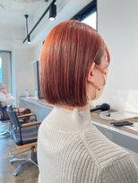 ザ オーダー(THE ORDER)&nbsp;【至高のカットカラー】オレンジミニボブ