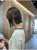 【ワンランク上のボブ】切りっぱなしショートボブ【浦和】