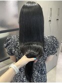 【 YOKE 】暗髪艶髪ブルーブラックバイカルテトリートメント