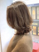 アンドレイ 表参道(andrey)&nbsp;[ANDREY]グレーベージュ/レイヤーロング/前髪パーマ黒髪カタログ