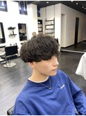 ナチュラルマッシュ スパイラルパーマ 緩めスパイラルパーマ