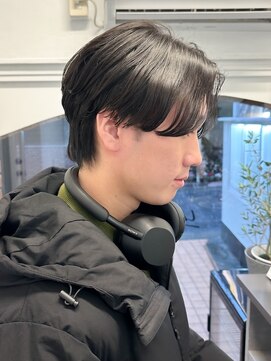 ラレイ ハラジュク(Lalei harajuku) 【白石】さらっと軽め毛流れパーマ