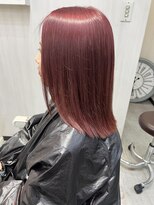 アールプラスヘアサロン(ar+ hair salon) チェリーレッド