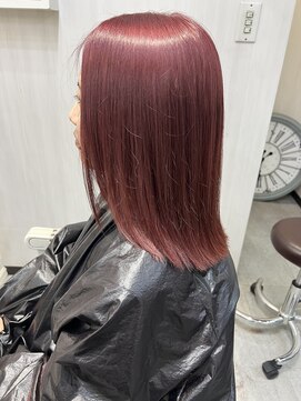 アールプラスヘアサロン(ar+ hair salon) チェリーレッド