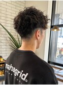 【farfara】メンズ/スパイラルパーマ(問屋町テラス)平松 伸一