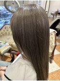 岡崎/【ワンブリーチ】ミルクティーグレージュ