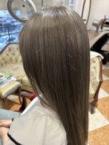 ヘア ヴァーゴ(Hair vago)&nbsp;岡崎/【ワンブリーチ】ミルクティーグレージュ