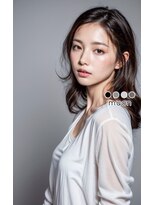 ムオン 大橋(muon)&nbsp;パーマ仕立てのゆるやかウェーブロング