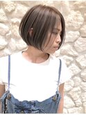 Moana【南風原】#ボブ#ハイライト#ケアブリーチ