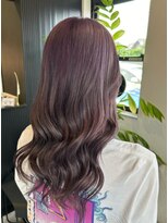 アイズム(I’sm)&nbsp;ウェーブミディアム×透明感カラーパープル