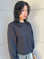 ヘアーアイストゥーレ(HAIR ICI TRE)&nbsp;パーマ　ハードパーマ　レイヤー　担当　渡邉桜桃