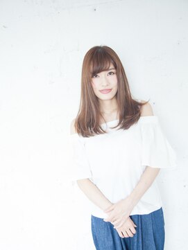 ココカラーアンドカット マルナカ福富店(CoCo Color&Cut) 透明感内巻きフェミニンロング☆20代30代40代50代